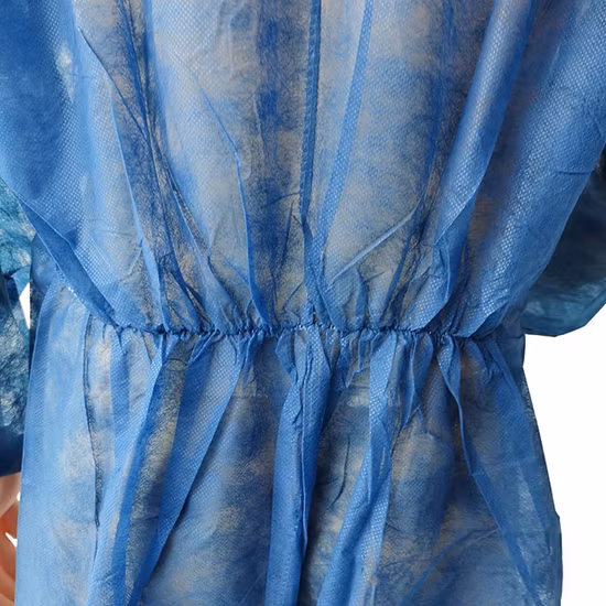 Type 4/5/6 SMS/non-tissés/SF/PP/PE/microporeux vêtements de travail de sécurité jetables vêtements de protection chimique industrielle médicale combinaison