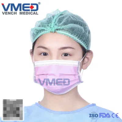 Masque médical chirurgical de protection, masque de médecin, masque chirurgical, Bfe95mask, Bfe99mask, 3